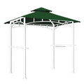 5x8 Double Tiered Grill Gazebo Replacement Canopy V692305