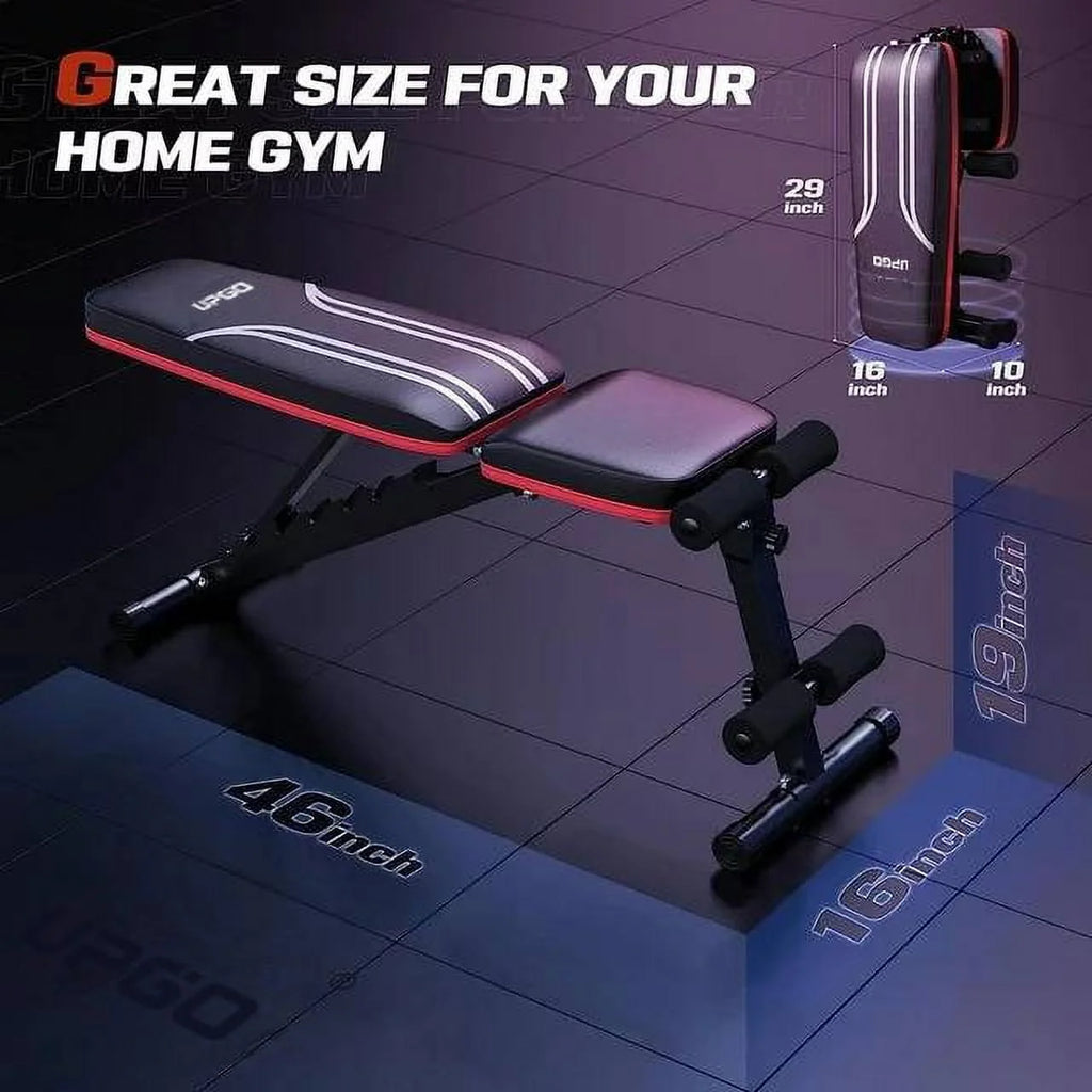 Adjustable Folding Weight Bench S18371
