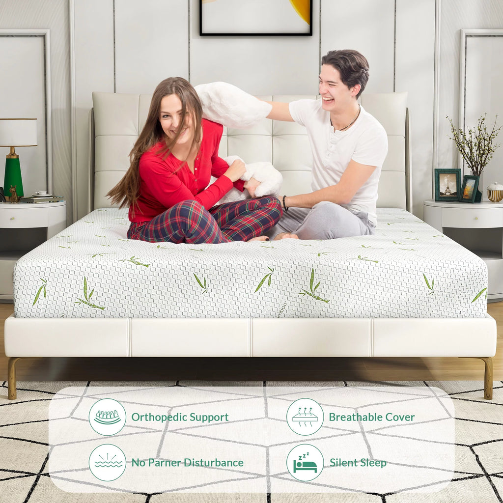 California King 8 inch Memory Foam Mattress H8891