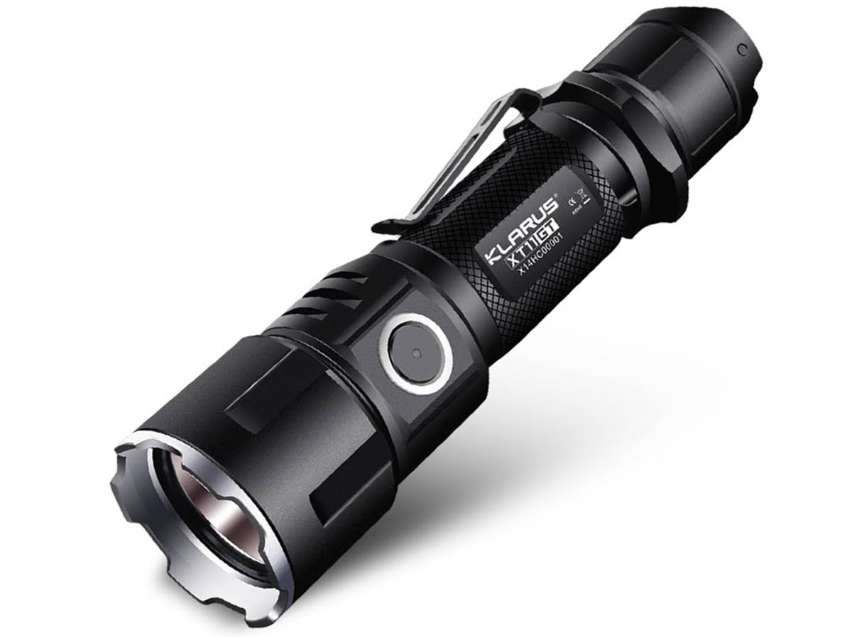 Black Rechargeable Tactical Flashlight F40098