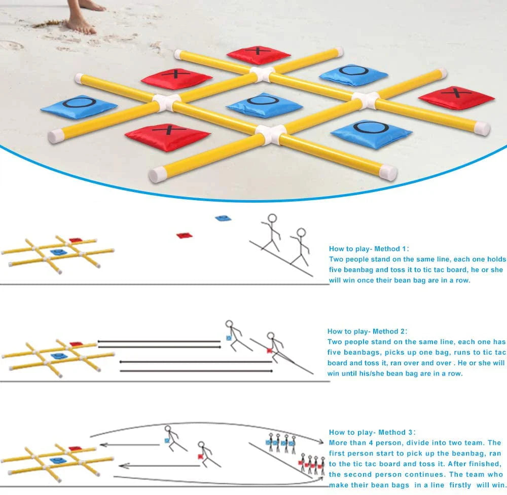 Giant Tic Tac Toe Toss Game 3ft x 3ft X4168