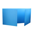 Blue Privacy Carrel Pack of 12 G302