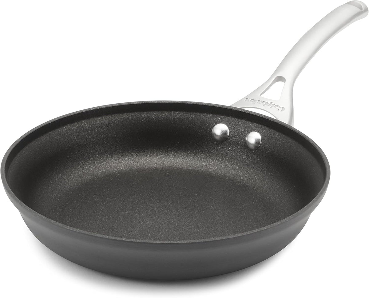 Hard-Anodized Aluminum Nonstick Fry Pan, 10-inch, Black C29695