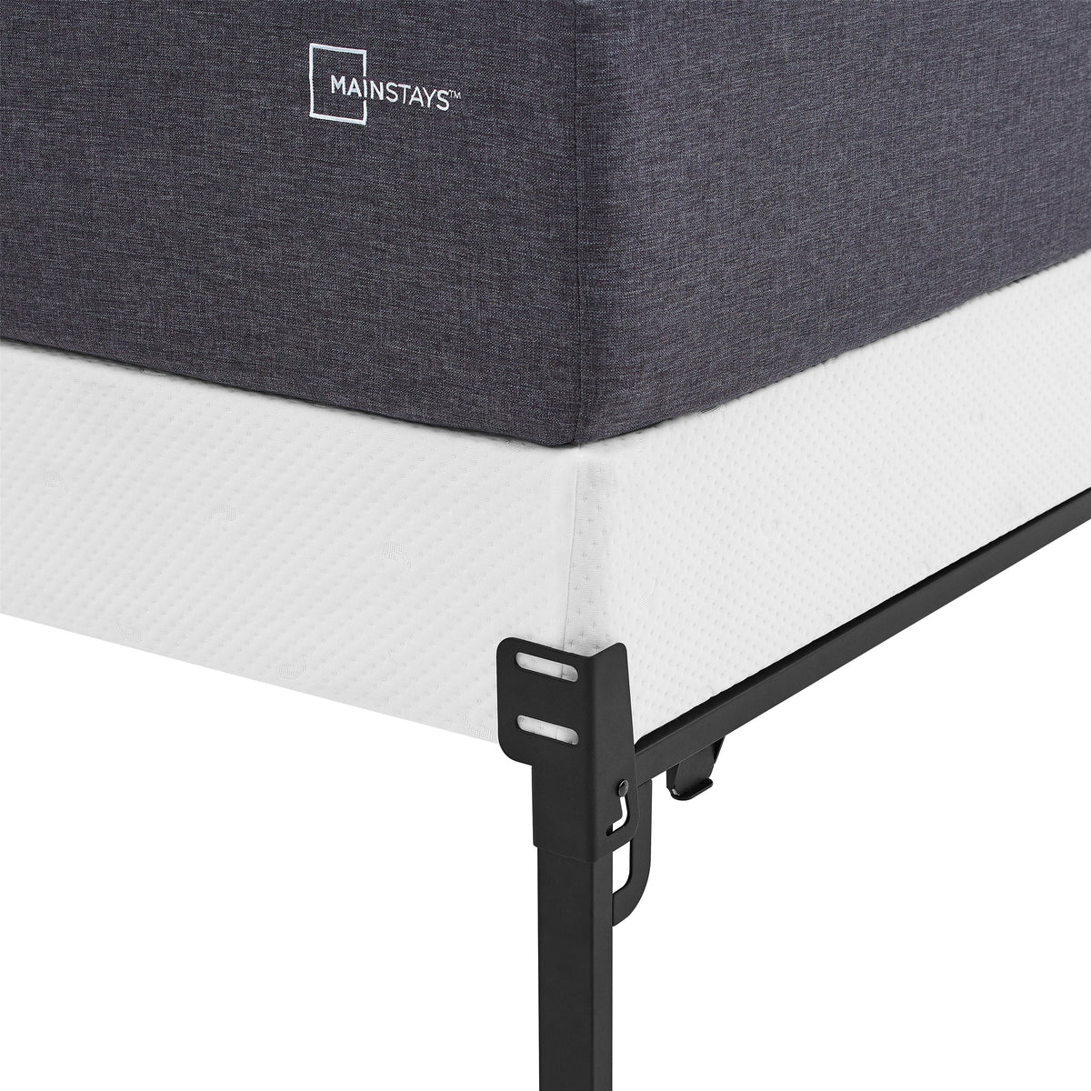 Adjustable Metal Platform Bed Frame, Black W503650