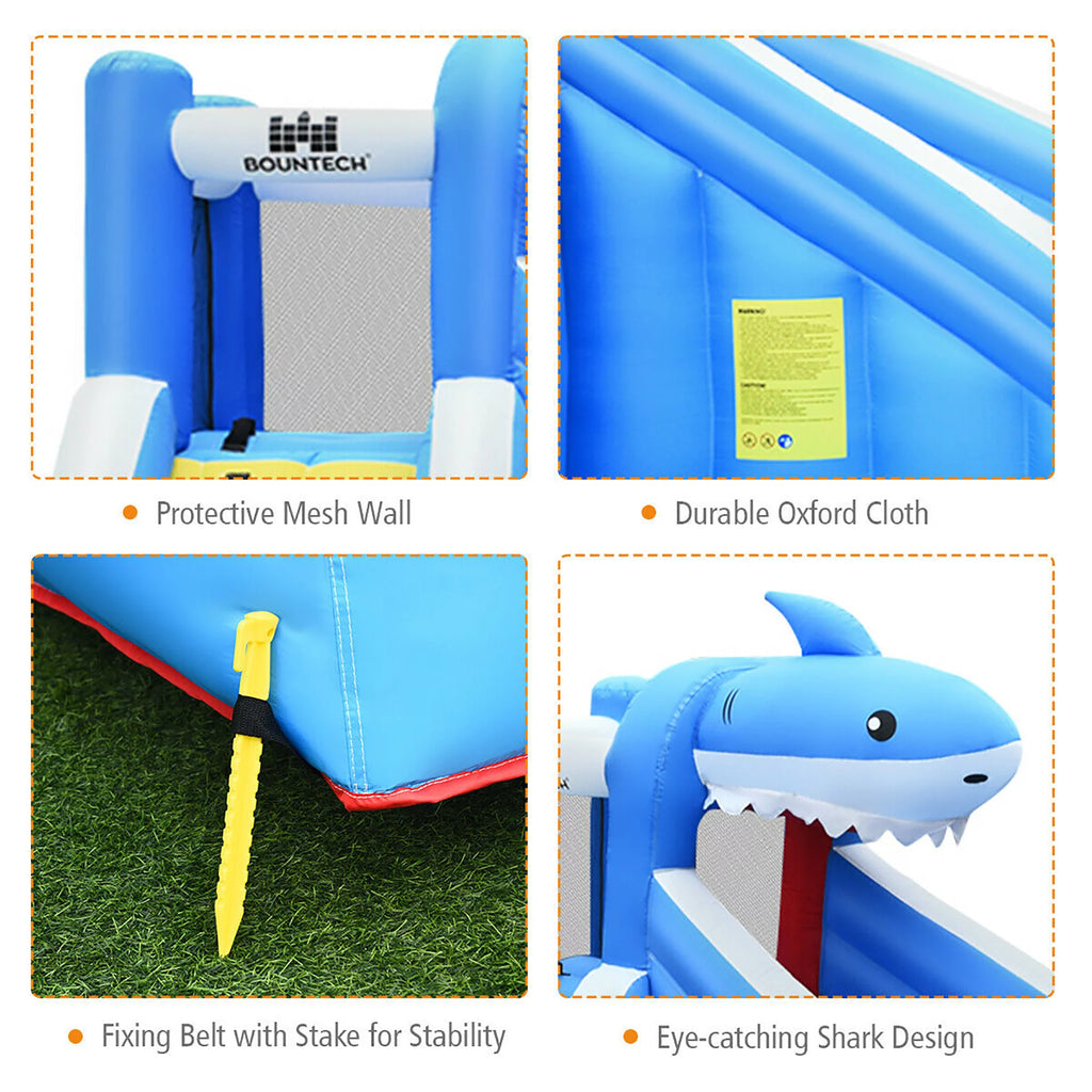 Inflatable Water Slide Bounce House Castle Splash Water Pool J16604