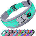 Reflective Neoprene Padded Nylon Dog Collar Z276459