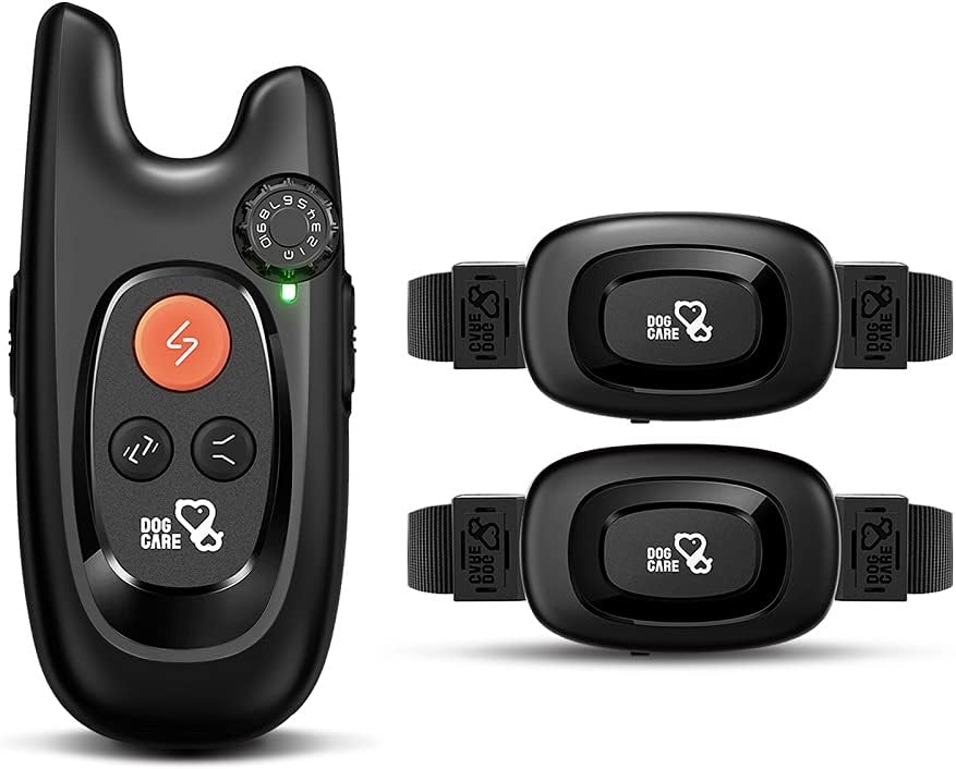Rechargeable Dog Training Collar with Remote, 2 Receivers S137217
