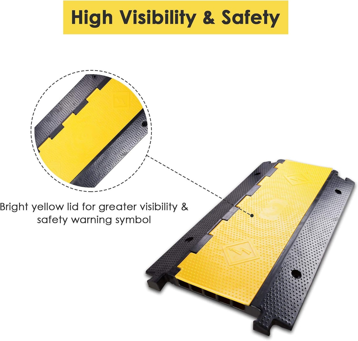 Rubber Cable Protector 5 Channel T2473