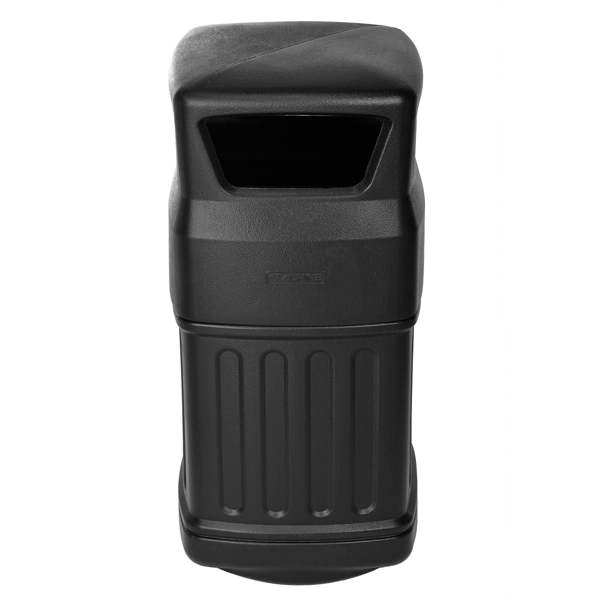 Black 16-Gallon Outdoor/Indoor Trash Can X647830