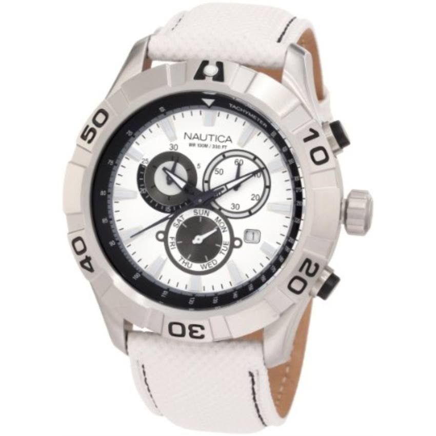 White PU Watch U39293