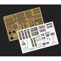 Flying Sub Model Kit Photoetch and Decal Set S60908