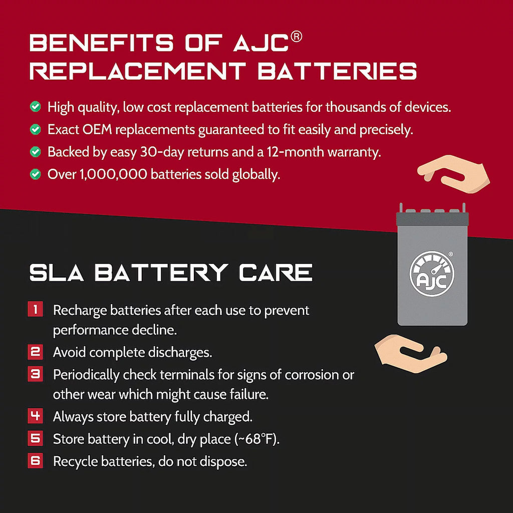 12V 14Ah Electric Scooter Battery W185