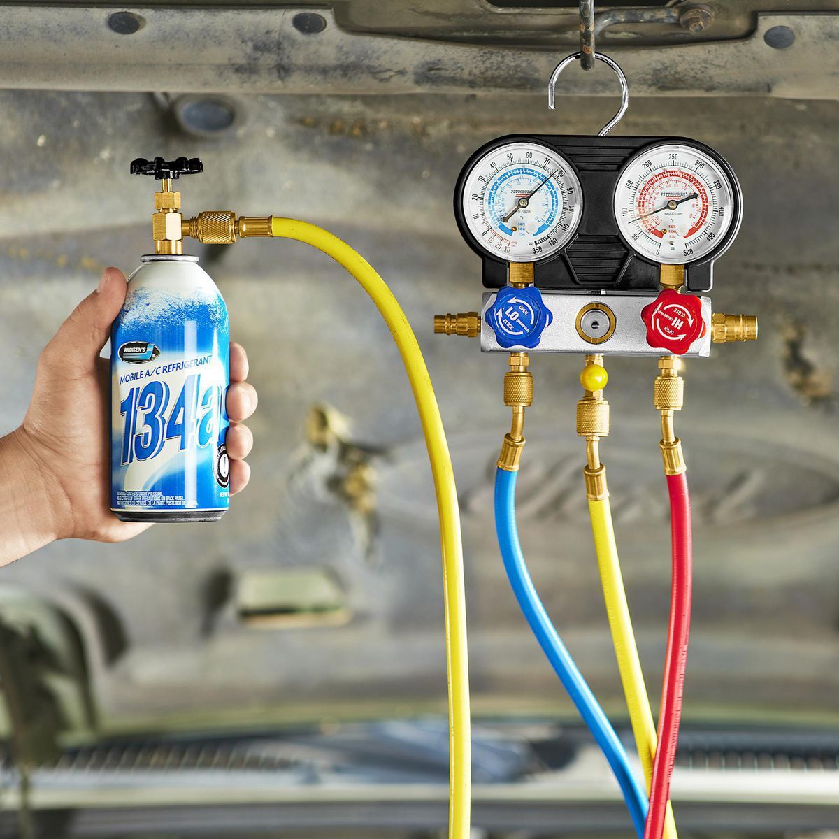 R134a Self-Sealing A/C Can Tap Valve R390429