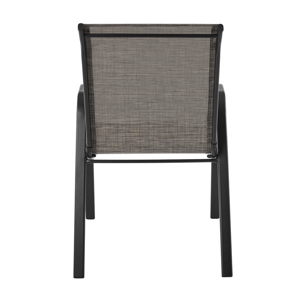 Steel Stacking Chair 1 Pack Grey A107