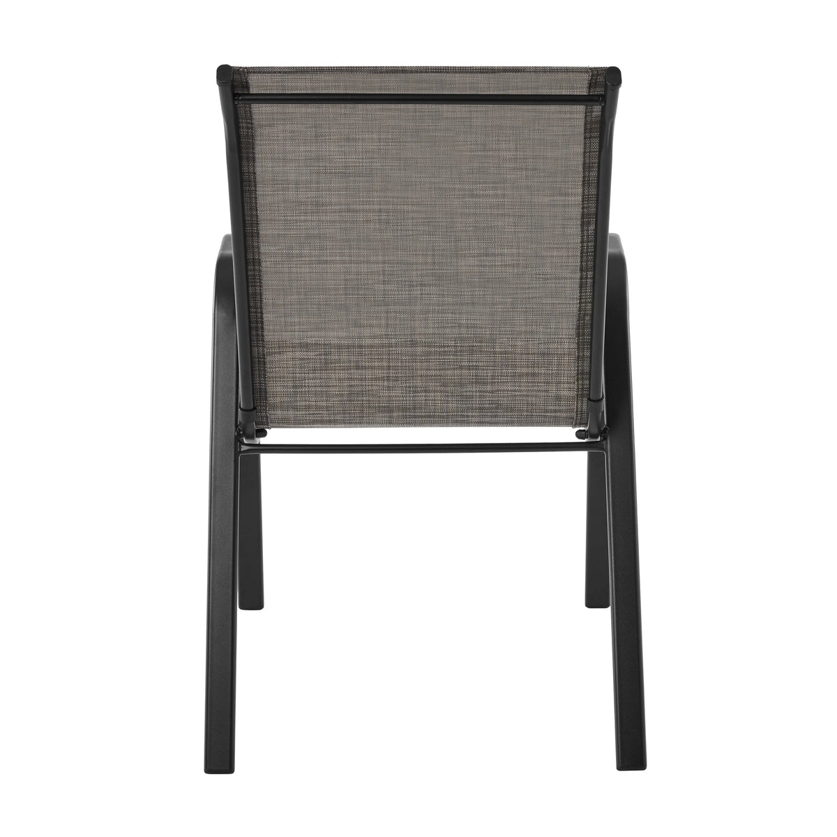 Steel Stacking Chair 1 Pack Grey A107