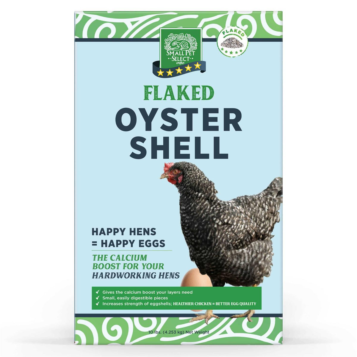 Flaked Oyster and Seashell A2243