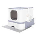 Large Top Entry Anti-Splashing Cat Litter Box with Lid K26675