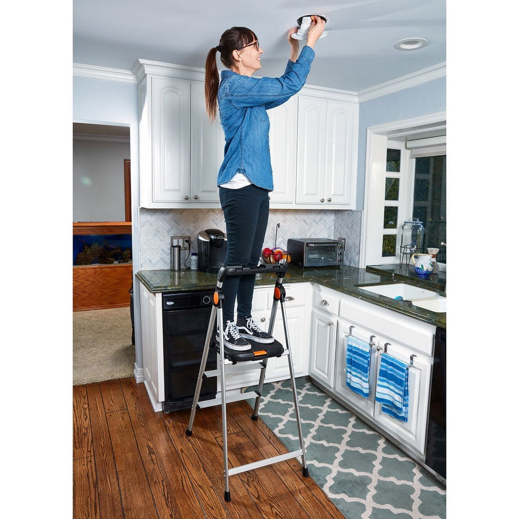 3-Step Aluminum Step Stool U93930