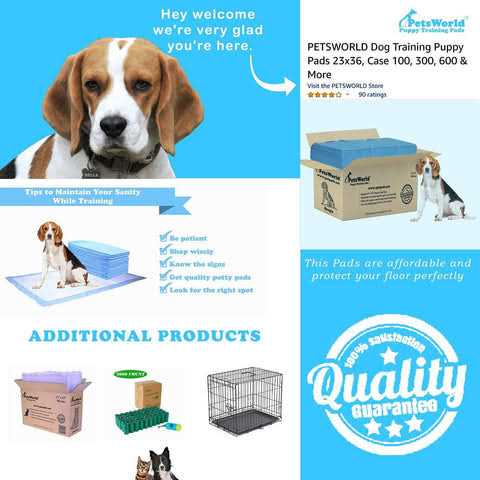 Absorbent Dog Training Pads E90573