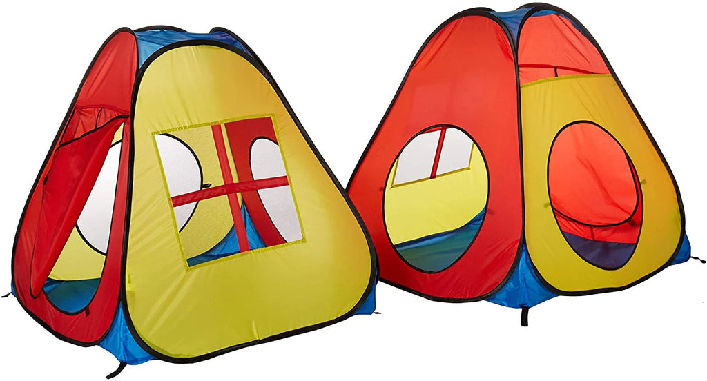 8 in 1 Pop Up Children Play Tent House with 4 Tunnel J30695