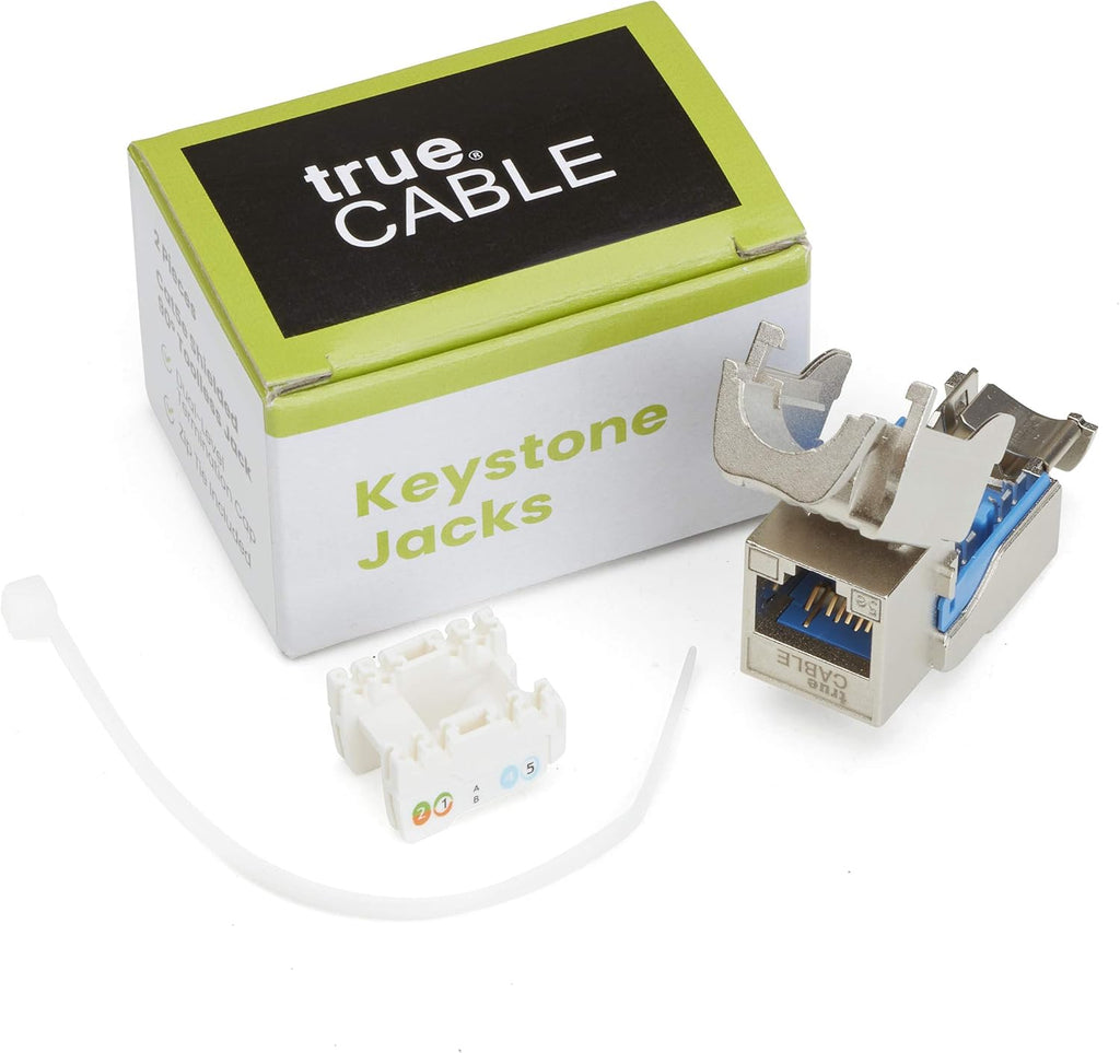 Cat5e Shielded Keystone Jack 12 Pack J5386