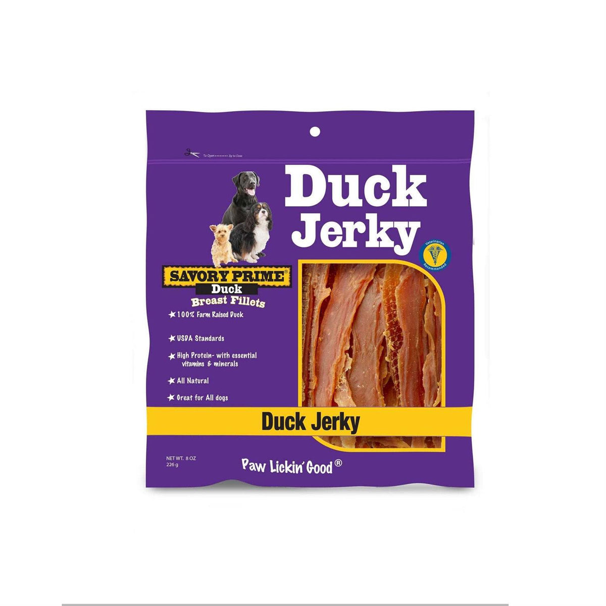 Natural Duck Jerky V96109