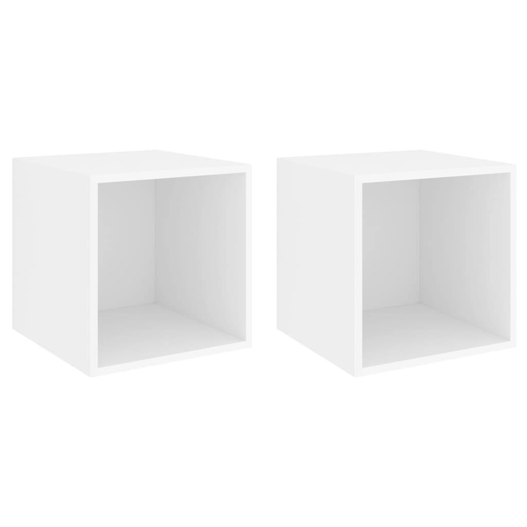 White and Sonoma Oak Wall Cabinet C4771