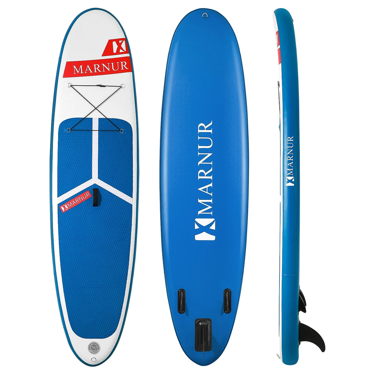 Inflatable Paddle Board with Non-Slip Deck and Pump Y380382