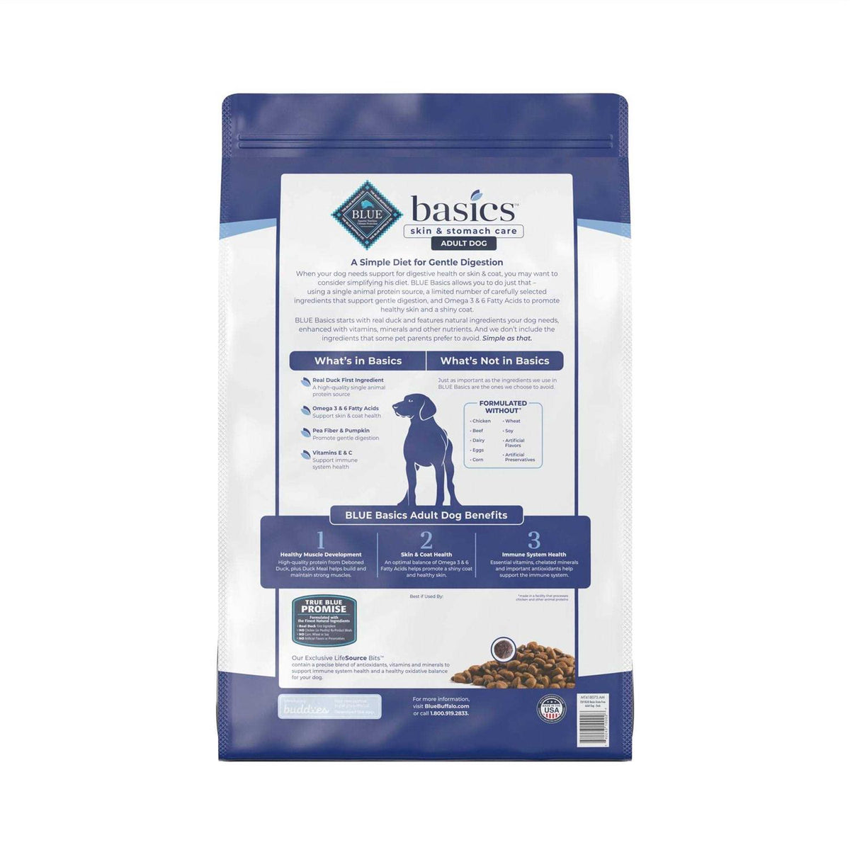 Grain Free Duck & Potato Dry Dog Food R5519