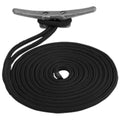 Double Braided Nylon Dock Line 5/8" x 35' Black E9069