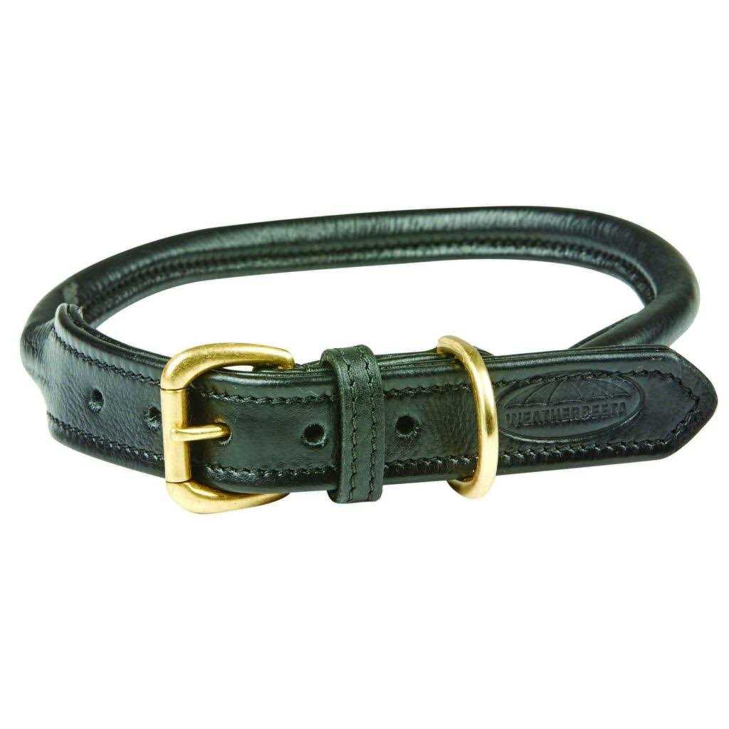Rolled Leather Dog Collar O48767