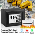0.2 Cubic Feet Electronic Digital Steel Safe Box R83238
