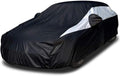Jet Black Poly 210T Car Cover for Sedans A3432