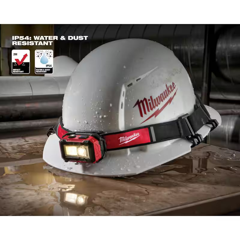 450 Lumens Rechargeable Magnetic Headlamp & 500 Lumens Flashlight 2-Pack C8655