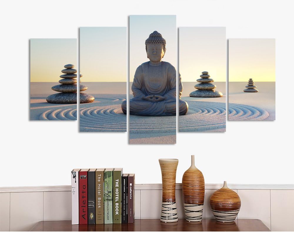 Buddha Canvas Wall Art Poster Giclee Prints Q400