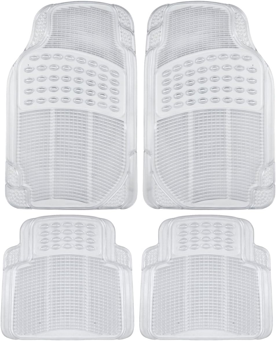 Heavy Duty 4pc Front & Rear Rubber Floor Mats R940493
