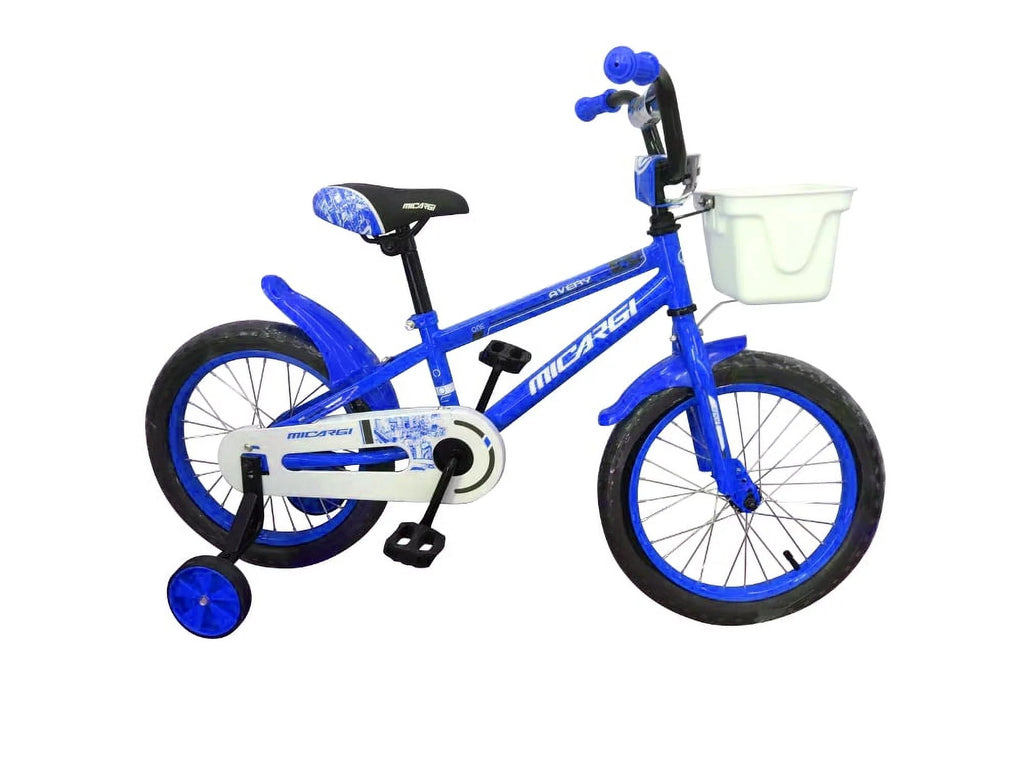 16 BMX Steel Frame Coaster Brake Bicycle with Baskets & Fenders Q22798
