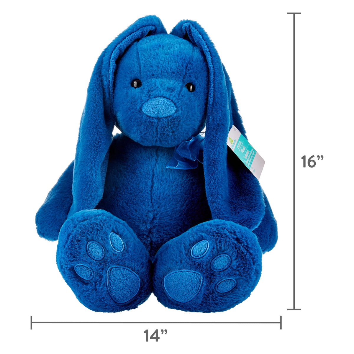 Large Pink Long Ear Bunny Plush 21 in A4736