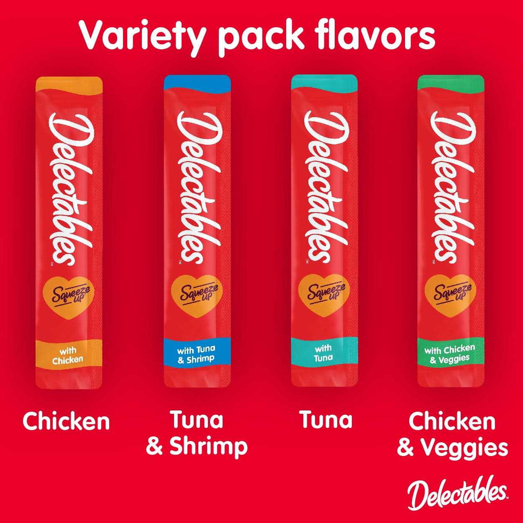 Lickable Wet Cat Treats Variety Pack R627189
