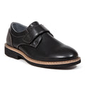 Boys Black Slip on Shoes D889