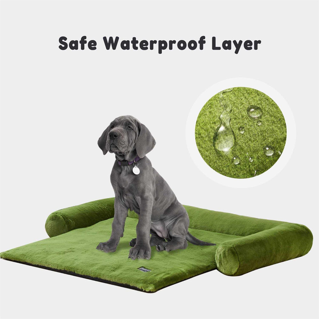 Faux Fur Dog Sofa Cover I644210