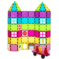 Magnetic Tiles Building Set 104 Pastel Neon Black S5967