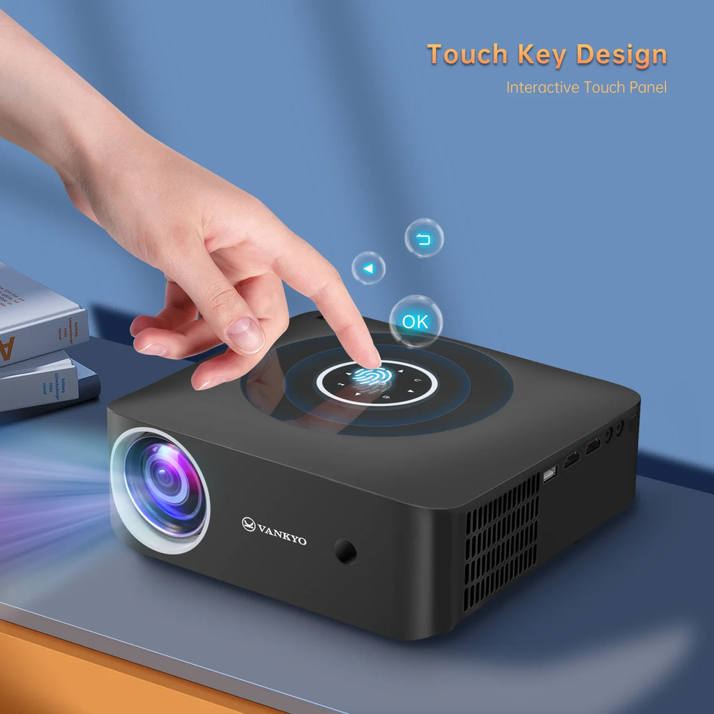 1080P Full HD LCD Portable Projector D7704