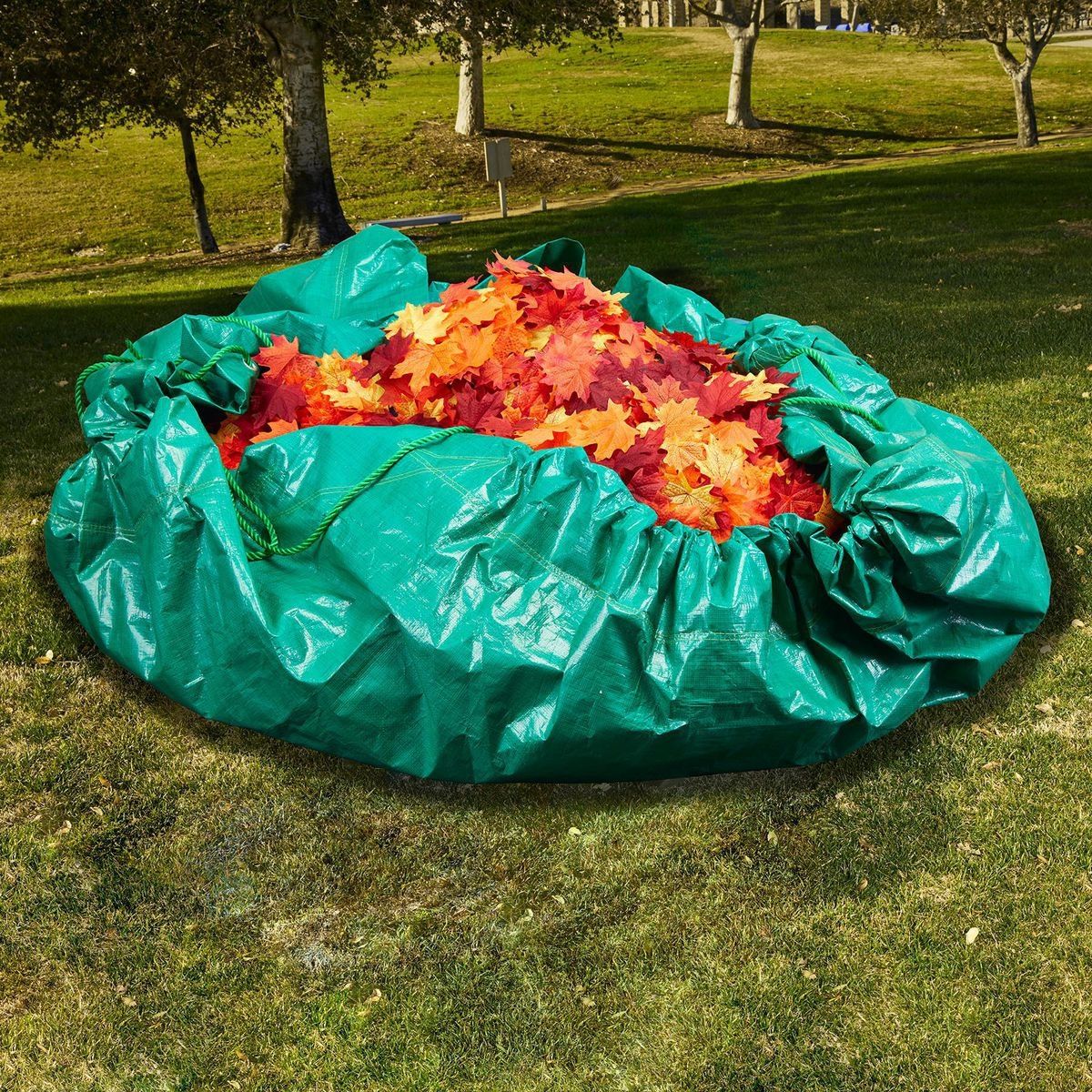 9 ft. x 9 ft. Weather-Resistant Drawstring Tarp F4083