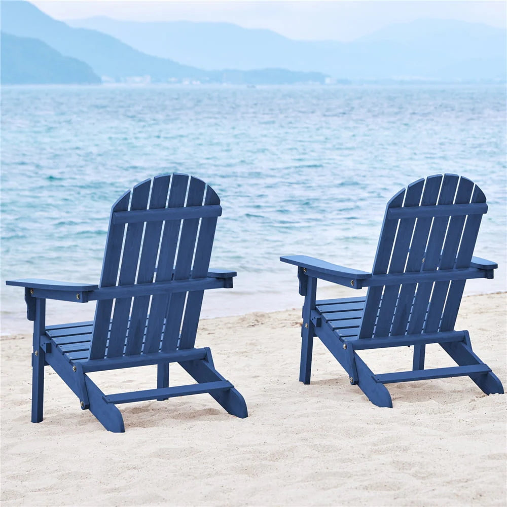 Solid Wood Folding Adirondack Chair E432