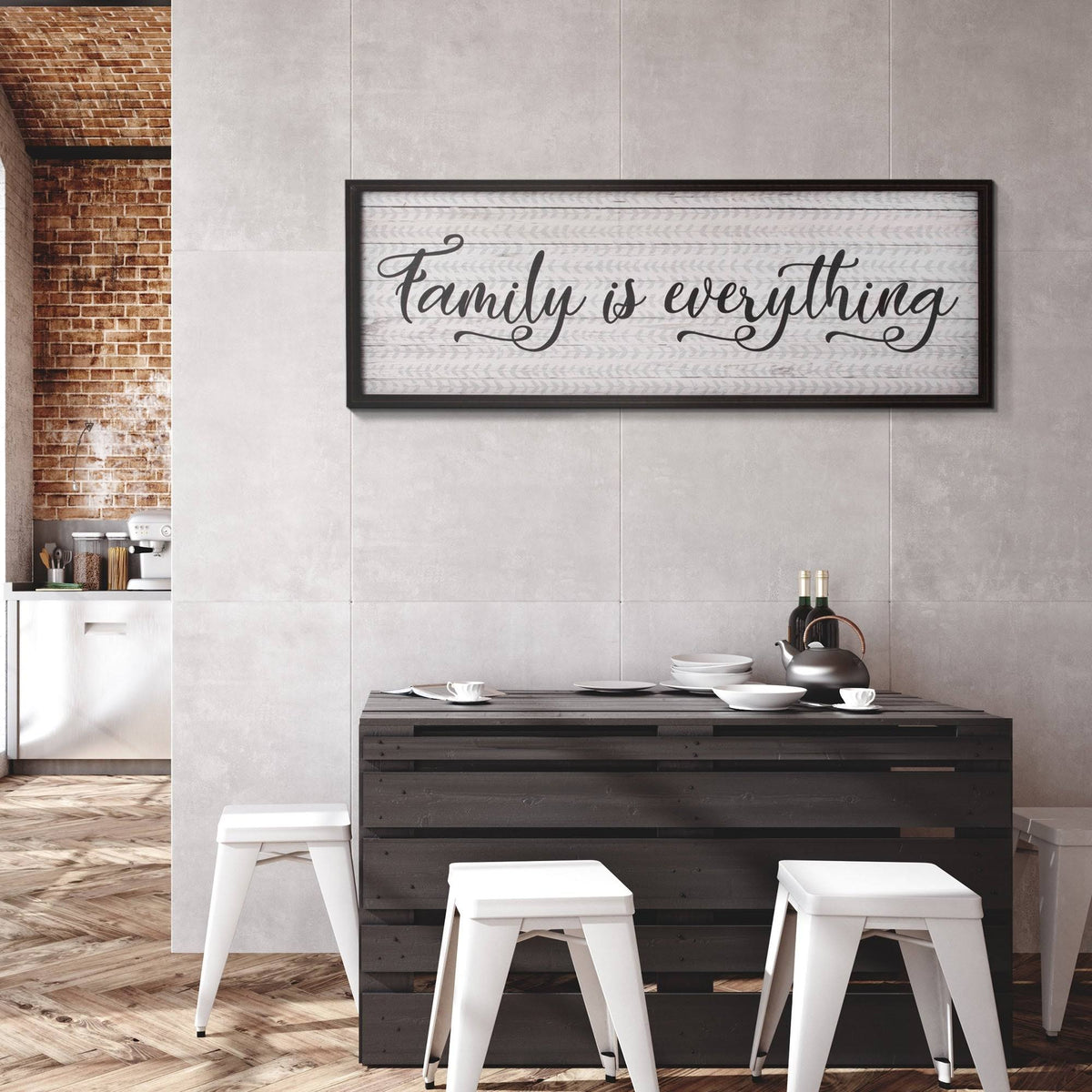 Framed Kitchen Decor Print O979593
