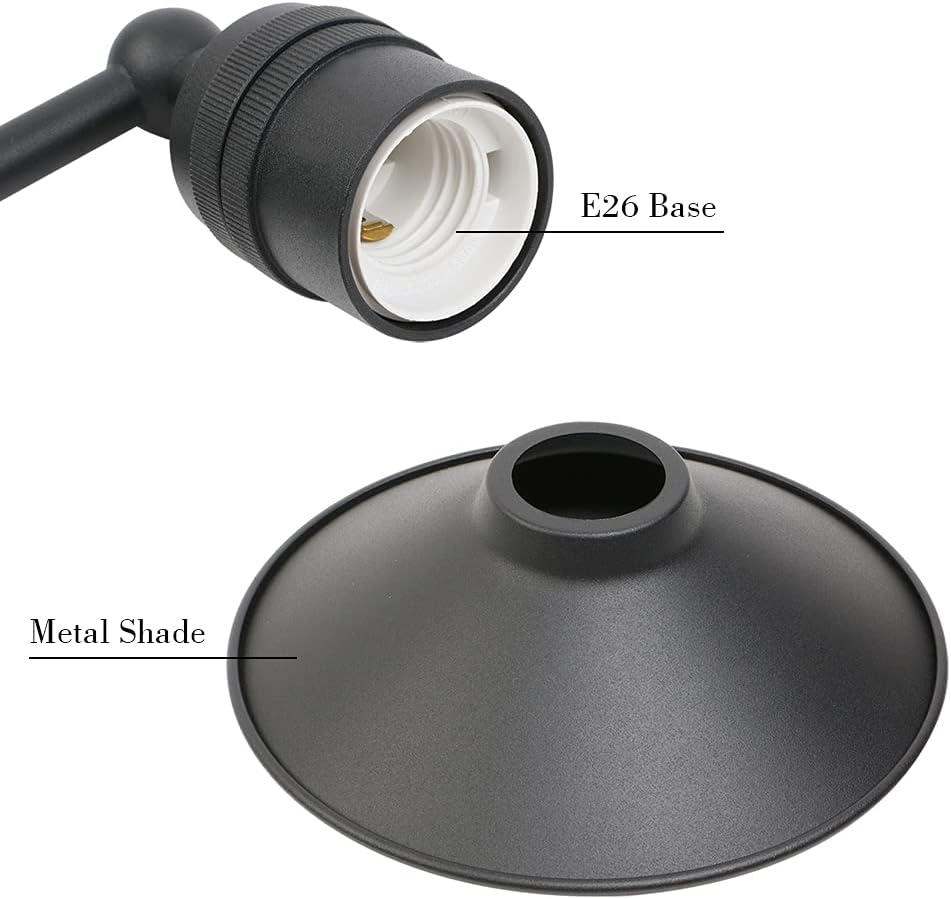 3 Pack Black Metal Wall Fixture Lighting Lamp X821