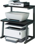 Brown 3-Tier Printer Stand with Storage K1490