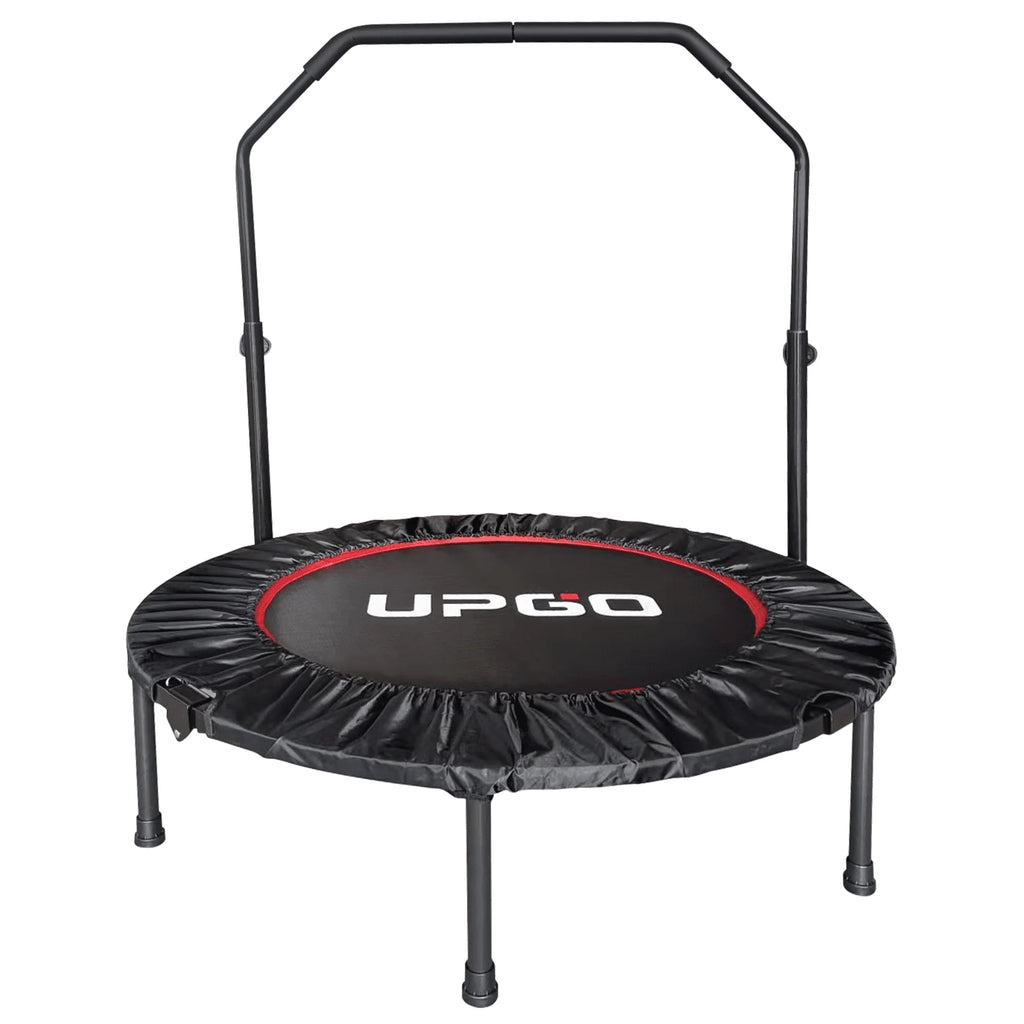 40 Foldable Fitness Trampoline with Adjustable Foam Handle D544