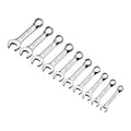 10 Piece Metric Combination Wrench Set D22281